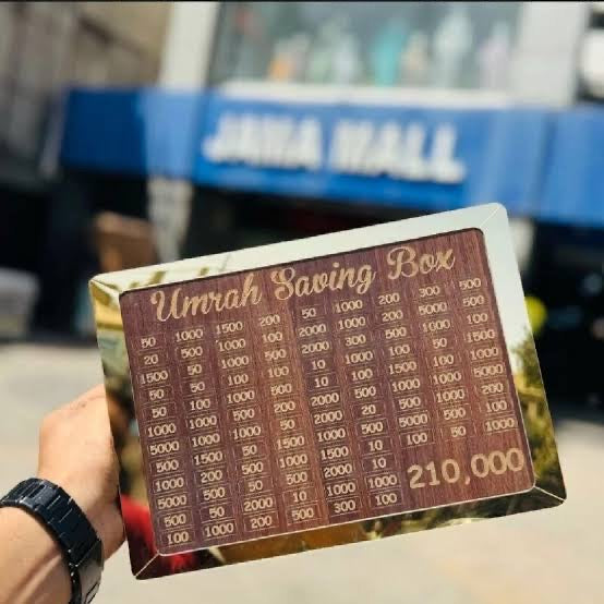 Umrah saving box